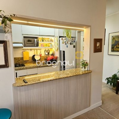 Apartamento com 58m², 2 quartos, 1 garagem, no bairro Estreito em Florianópolis