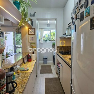 Apartamento com 58m², 2 quartos, 1 garagem, no bairro Estreito em Florianópolis