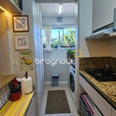 Apartamento com 58m², 2 quartos, 1 garagem, no bairro Estreito em Florianópolis