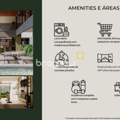 Studio com 35m², 1 quarto, 1 garagem, no bairro Cachoeira do Bom Jesus em Florianópolis