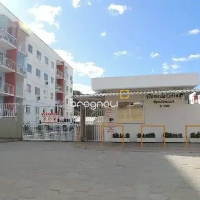 Apartamento com 52m², 2 quartos, 1 garagem, no bairro São Sebastião em Palhoça