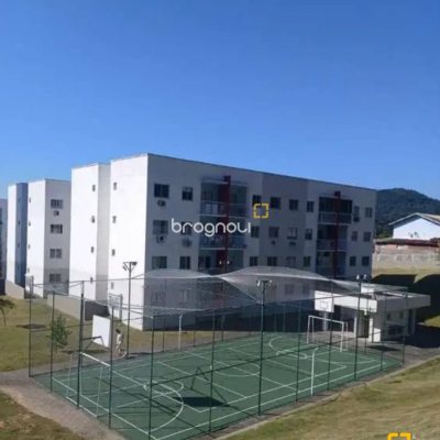 Apartamento com 52m², 2 quartos, 1 garagem, no bairro São Sebastião em Palhoça