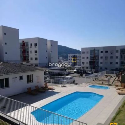 Apartamento com 52m², 2 quartos, 1 garagem, no bairro São Sebastião em Palhoça