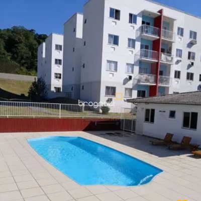 Apartamento com 52m², 2 quartos, 1 garagem, no bairro São Sebastião em Palhoça