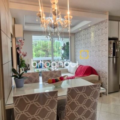 Apartamento com 84m², 2 quartos (sendo 1 suíte), 1 garagem, no bairro Ingleses em Florianópolis