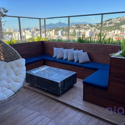 Cobertura com 400m², 3 quartos (sendo 3 suítes), 4 garagens, no bairro Nossa Senhora do Rosário em São José