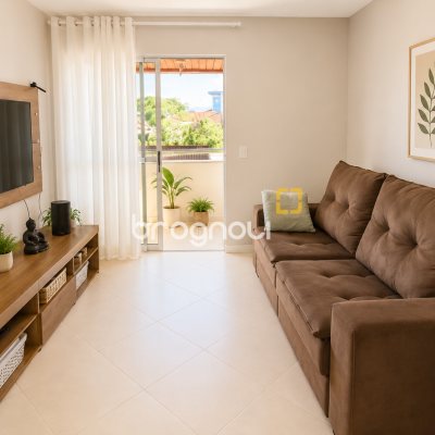 Apartamento com 73m², 2 quartos (sendo 1 suíte), 1 garagem, no bairro Carianos em Florianópolis