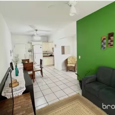 Apartamento com 51m², 1 quarto, 1 garagem, no bairro São João do Rio Vermelho em Florianópolis