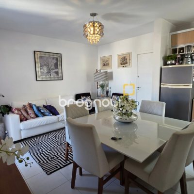 Apartamento com 62m², 2 quartos (sendo 1 suíte), 1 garagem, no bairro Coqueiros em Florianópolis