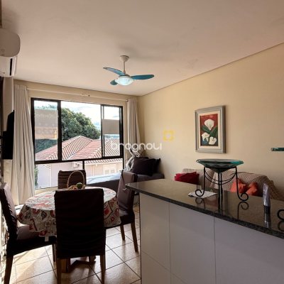 Apartamento com 46m², 1 quarto, 1 garagem, no bairro Canasvieiras em Florianópolis