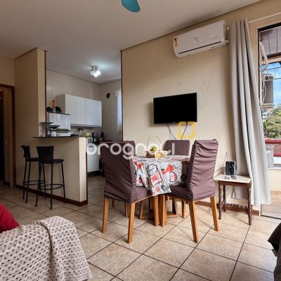 Apartamento com 46m², 1 quarto, 1 garagem, no bairro Canasvieiras em Florianópolis