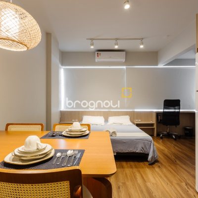 Studio com 36m², 1 quarto, no bairro Centro em Florianópolis