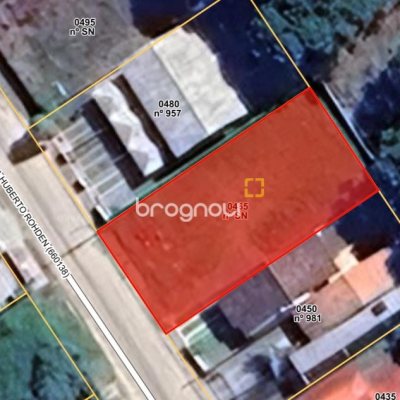 Terreno com 457m², no bairro Campeche em Florianópolis
