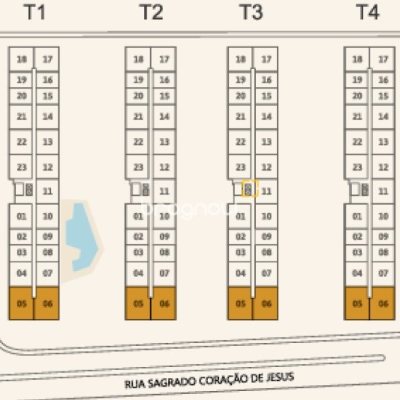 Apartamento com 69m², 2 quartos (sendo 1 suíte), 1 garagem, no bairro Morro das Pedras em Florianópolis