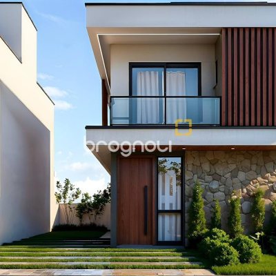Casa de Condomínio com 109m², 3 quartos (sendo 1 suíte), 2 garagens, no bairro Vargem Grande em Florianópolis