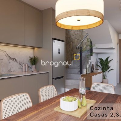 Casa de Condomínio com 151m², 3 quartos (sendo 1 suíte), 1 garagem, no bairro Ribeirão da Ilha em Florianópolis