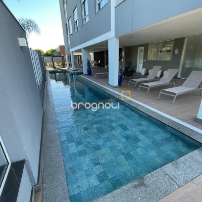 Cobertura com 140m², 2 quartos (sendo 2 suítes), 2 garagens, no bairro Campeche em Florianópolis