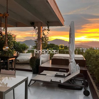 Cobertura com 140m², 2 quartos (sendo 2 suítes), 2 garagens, no bairro Campeche em Florianópolis