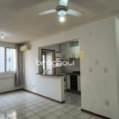 Apartamento com 53m², 2 quartos, 1 garagem, no bairro Ipiranga em São José