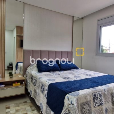 Apartamento com 59m², 2 quartos (sendo 1 suíte), 1 garagem, no bairro São João do Rio Vermelho em Florianópolis