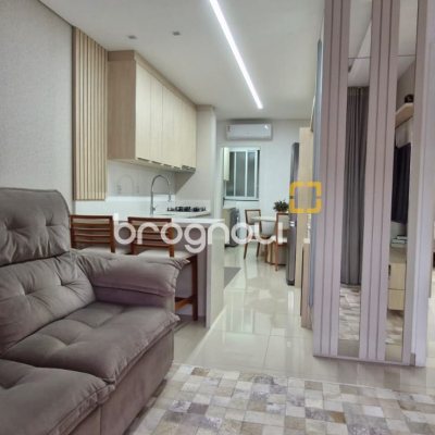 Apartamento com 59m², 2 quartos (sendo 1 suíte), 1 garagem, no bairro São João do Rio Vermelho em Florianópolis