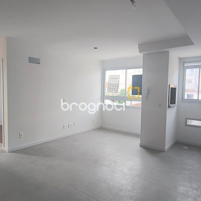 Apartamento com 64m², 2 quartos (sendo 1 suíte), 1 garagem, no bairro Coqueiros em Florianópolis
