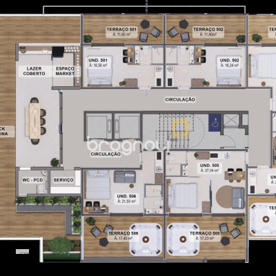 Studio com 14m², no bairro Canasvieiras em Florianópolis