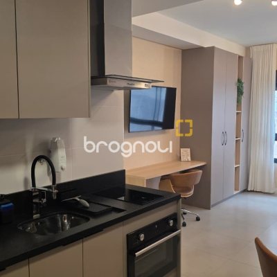 Studio com 31m², 1 quarto, 1 garagem, no bairro Centro em Florianópolis