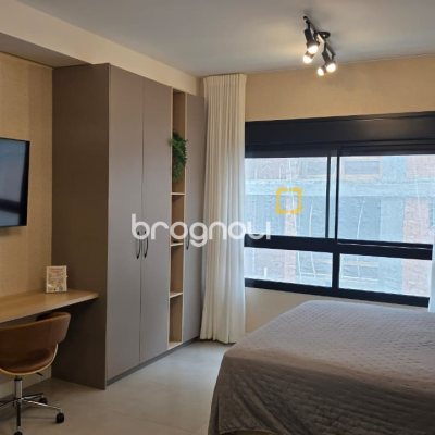 Studio com 31m², 1 quarto, 1 garagem, no bairro Centro em Florianópolis