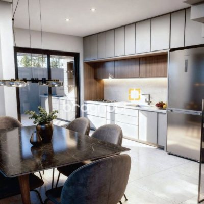 Casa com 131m², 2 quartos (sendo 2 suítes), 2 garagens, no bairro Santinho em Florianópolis