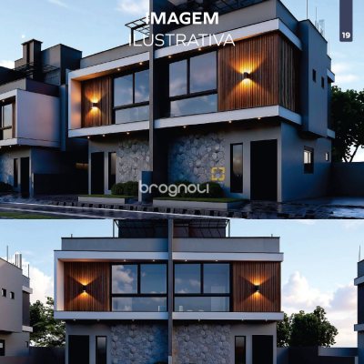 Casa com 131m², 2 quartos (sendo 2 suítes), 2 garagens, no bairro Santinho em Florianópolis