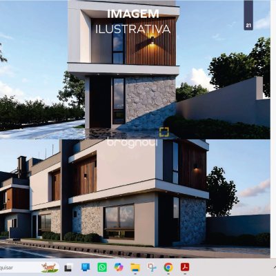 Casa com 131m², 2 quartos (sendo 2 suítes), 2 garagens, no bairro Santinho em Florianópolis