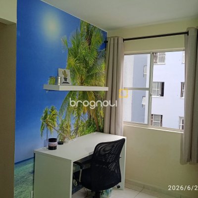 Apartamento com 44m², 2 quartos, 1 garagem, no bairro Coqueiros em Florianópolis