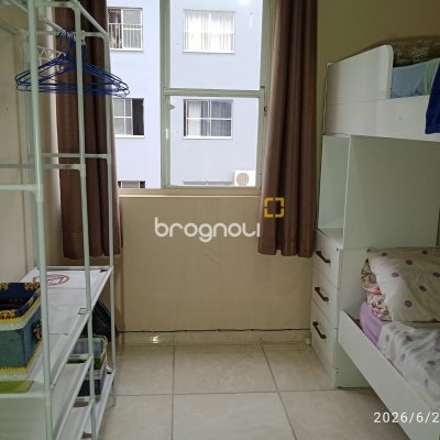 Apartamento com 44m², 2 quartos, 1 garagem, no bairro Coqueiros em Florianópolis