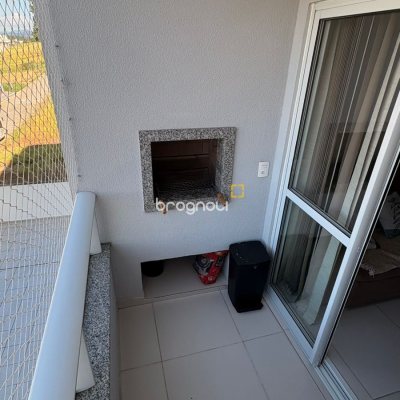 Apartamento com 68m², 2 quartos, 1 garagem, no bairro Areias em São José