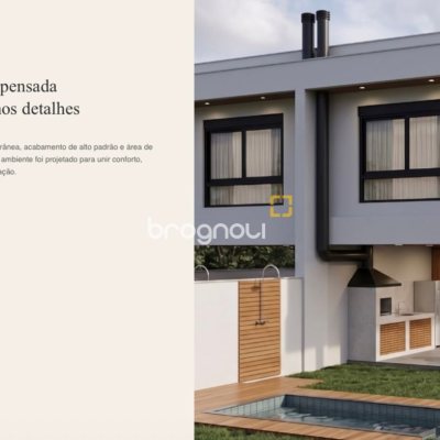 Casa com 174m², 3 quartos (sendo 1 suíte), 2 garagens, no bairro Campeche em Florianópolis