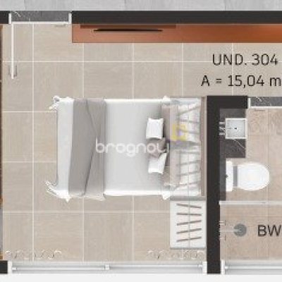 Studio com 15m², no bairro Canasvieiras em Florianópolis