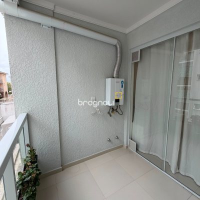 Apartamento com 60m², 2 quartos (sendo 1 suíte), 1 garagem, no bairro Ingleses em Florianópolis