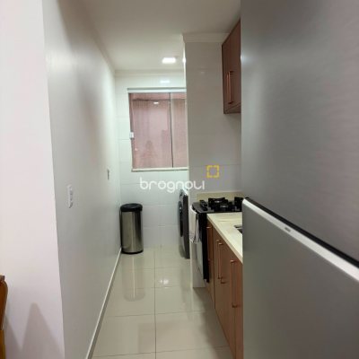 Apartamento com 60m², 2 quartos (sendo 1 suíte), 1 garagem, no bairro Ingleses em Florianópolis