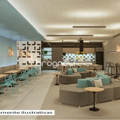 Studio com 31m², 1 quarto, no bairro Trindade em Florianópolis