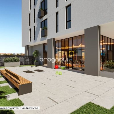 Studio com 31m², 1 quarto, no bairro Trindade em Florianópolis