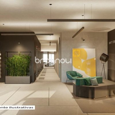 Studio com 31m², 1 quarto, no bairro Trindade em Florianópolis