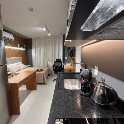 Studio com 25m², 1 quarto, 1 garagem, no bairro Carvoeira em Florianópolis