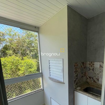 Apartamento com 60m², 2 quartos, 1 garagem, no bairro Sertão do Maruim em São José
