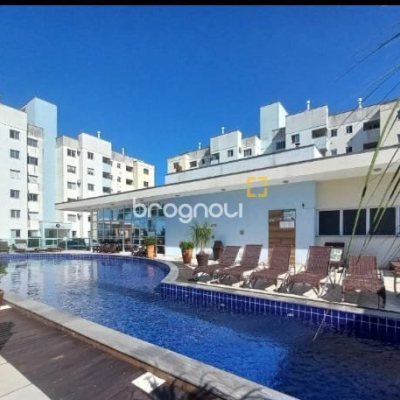 Apartamento com 51m², 2 quartos, 1 garagem, no bairro Bela Vista em Palhoça