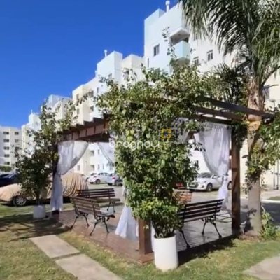 Apartamento com 51m², 2 quartos, 1 garagem, no bairro Bela Vista em Palhoça