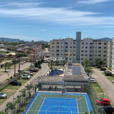 Apartamento com 51m², 2 quartos, 1 garagem, no bairro Bela Vista em Palhoça