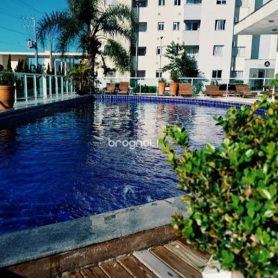 Apartamento com 51m², 2 quartos, 1 garagem, no bairro Bela Vista em Palhoça