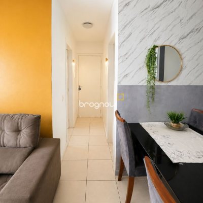 Apartamento com 51m², 2 quartos, 1 garagem, no bairro Bela Vista em Palhoça