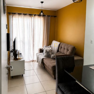 Apartamento com 51m², 2 quartos, 1 garagem, no bairro Bela Vista em Palhoça